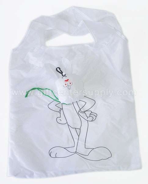 ถุงผ้าพับได้ ลดโลกร้อน กระเป๋าผ้าพับเก็บได้  ถุงช้อปปิ้ง shopping bag ขายส่ง ถุงผ้ารูปสัตว์ ถุงผ้าผลไม้