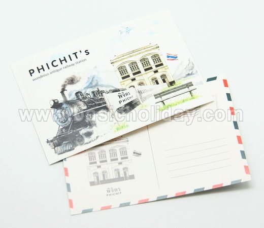 โปสการ์ดพิมพ์ออฟเซ็ท พิมพ์โปสการ์ด post card ทำของแจก ของพรีเมี่ยม ของขวัญ ของที่ระลึกในงานต่างๆ