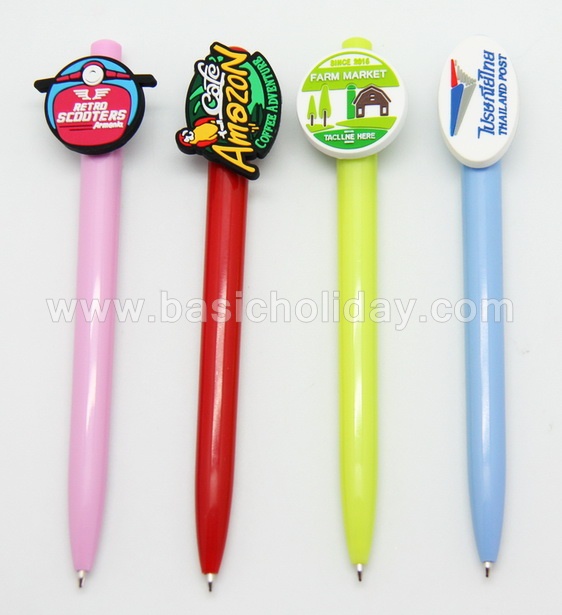 ปากกาโลโก้ยาง ปากกามาสคอต mascot pen ปากกาหัวการ์ตูน ปากกาหัวโลโก้ ปากกาน่ารัก ปากกาตุ๊กตา ปากกาสัญลักษณ์ 